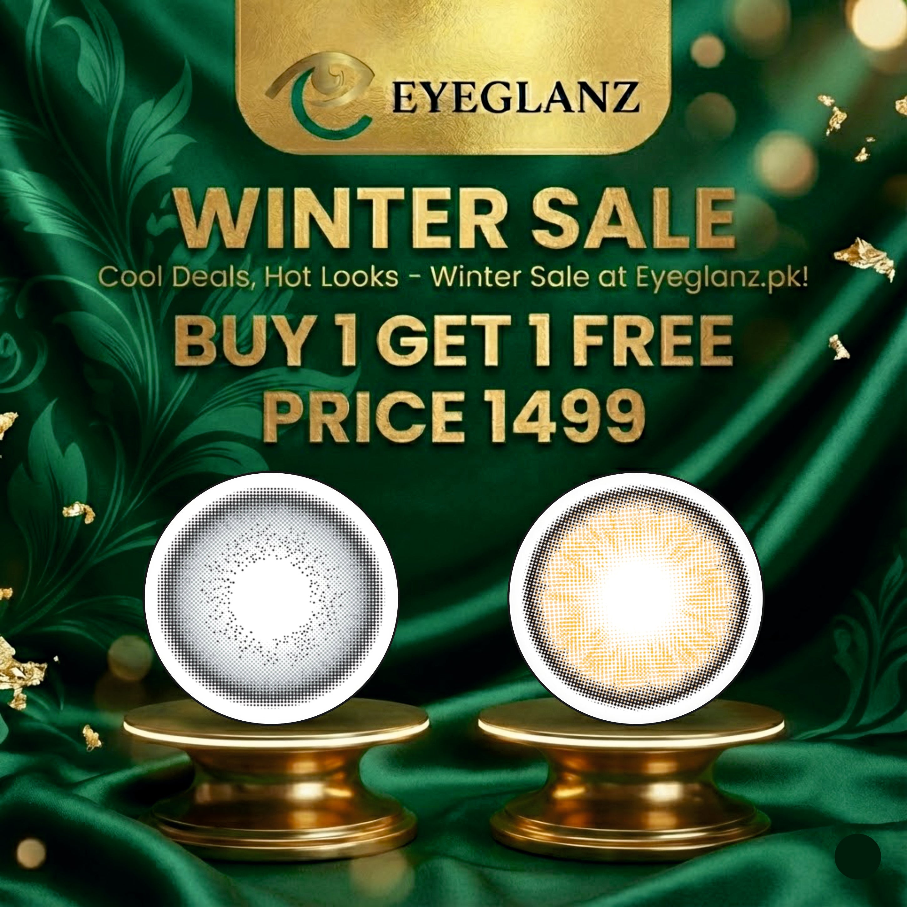 Buy 1 Pair Get 1 Pair free – Premium Color Lens Combo