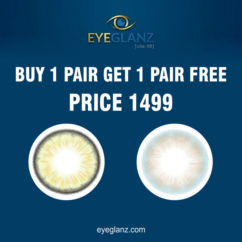 Buy 1 Pair Get 1 Pair free – Premium Color Lens Combo